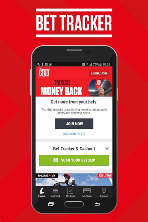 ladbrokes bet tracker app|Ladbrokes The Grid APK (Android App) .